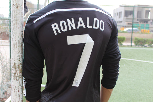 Real Madrid 14/15 Ronaldo Black Dragon Jersey