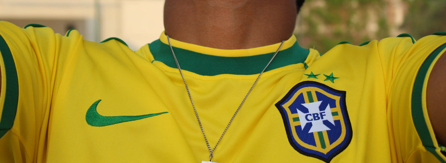 Brazil 1998 World Cup Home Jersey