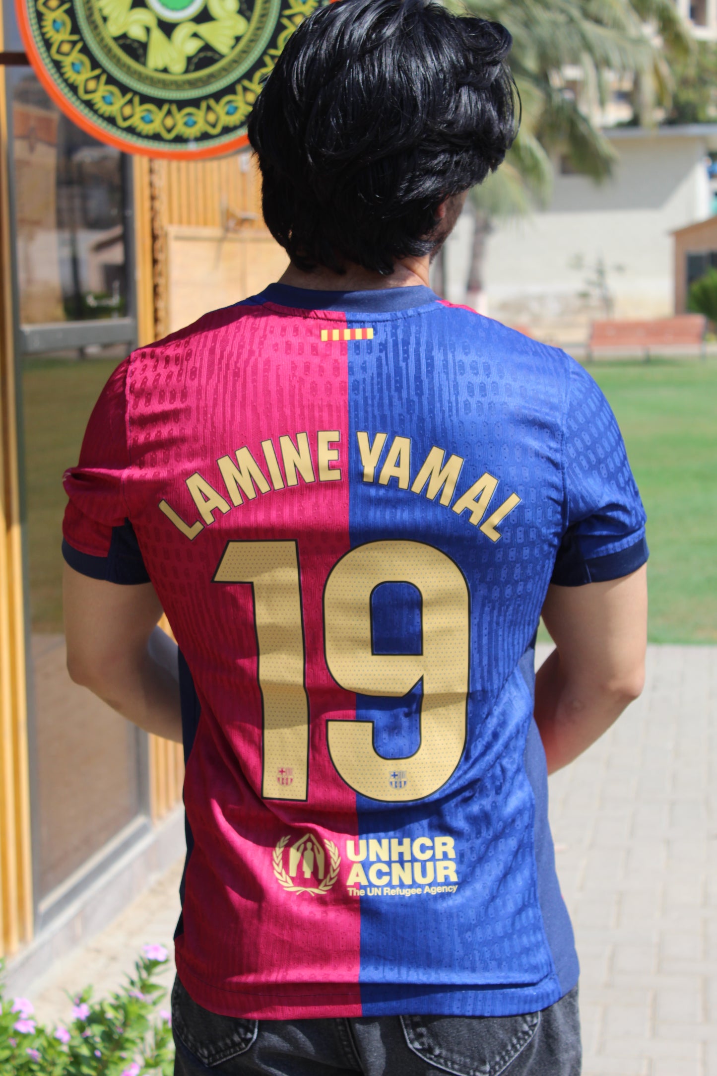 FC Barcelona ColdPlay L.Yamal #19 Home Jersey