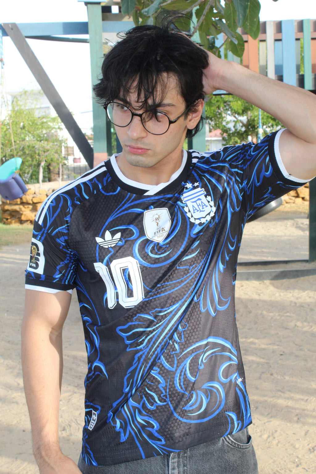 Argentina Away WC26 Messi Player Edition